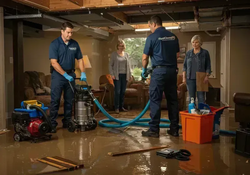 Basement Water Extraction and Removal Techniques process in Carver Ranches, FL