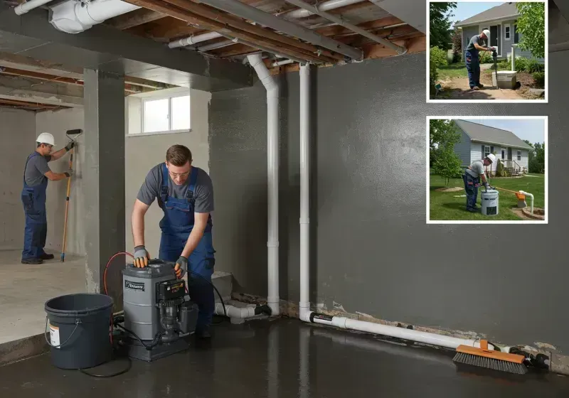 Basement Waterproofing and Flood Prevention process in Carver Ranches, FL